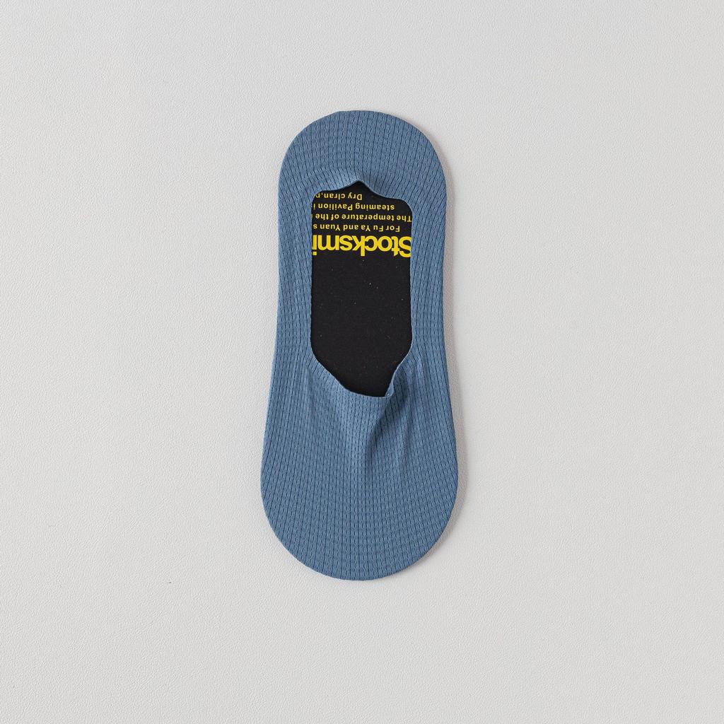 Men's Low Cut Ankle Boat Socks Summer Thin Breathable Invisible No Show Socks Men Male Silicone Anti-slip Ice Silk Sock Slippers