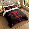 3Pcs Bedding Set Custom Name Text, 1 Sheet 2 Pillowcases Home Bed DecorStranger Things