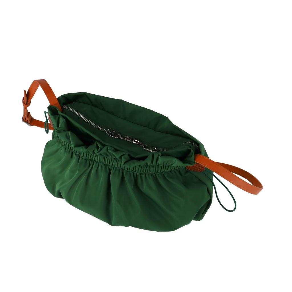 Tsumori Chisato Gathered Pocket Shoulder Bag L Green