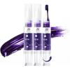 Zahnaufhellung, Zahnaufhellungsinstrument, Zahnpasta-Stift, Zahngel, Aufhellung, sauberes Serum, Fleckenentferner, Reiseteilbar, Lila
