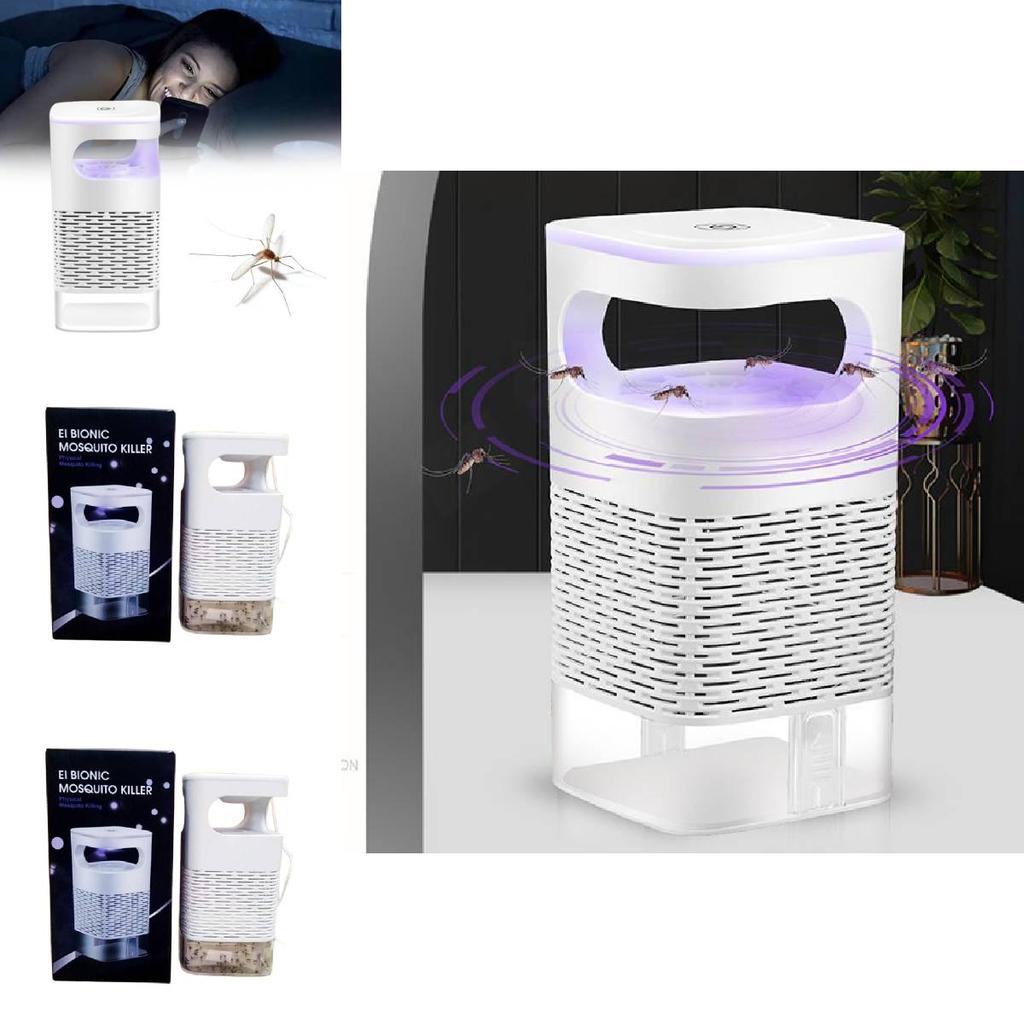 Lampe Tueur de Moustiques LED Congelée avec Alimentation USB pour Décoration de Maison et de Bureau**