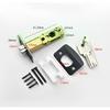 Indoor Bedroom Three Bar Handle Lock, Room Door Lock Handle, Household Universal Lock