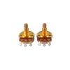 2Pcs Electric Guitar Pots Short Shaft Guitar Potentiometers A500K/B500K Linear Taper Guitar Potentiometer Enduring