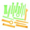 Ensemble d'outils de retrait de garnitures 11/19 pièces Pince à clips Pince pour enlever la sellerie Nylon Ensemble de retrait de panneaux de voiture avec sac de rangement portable