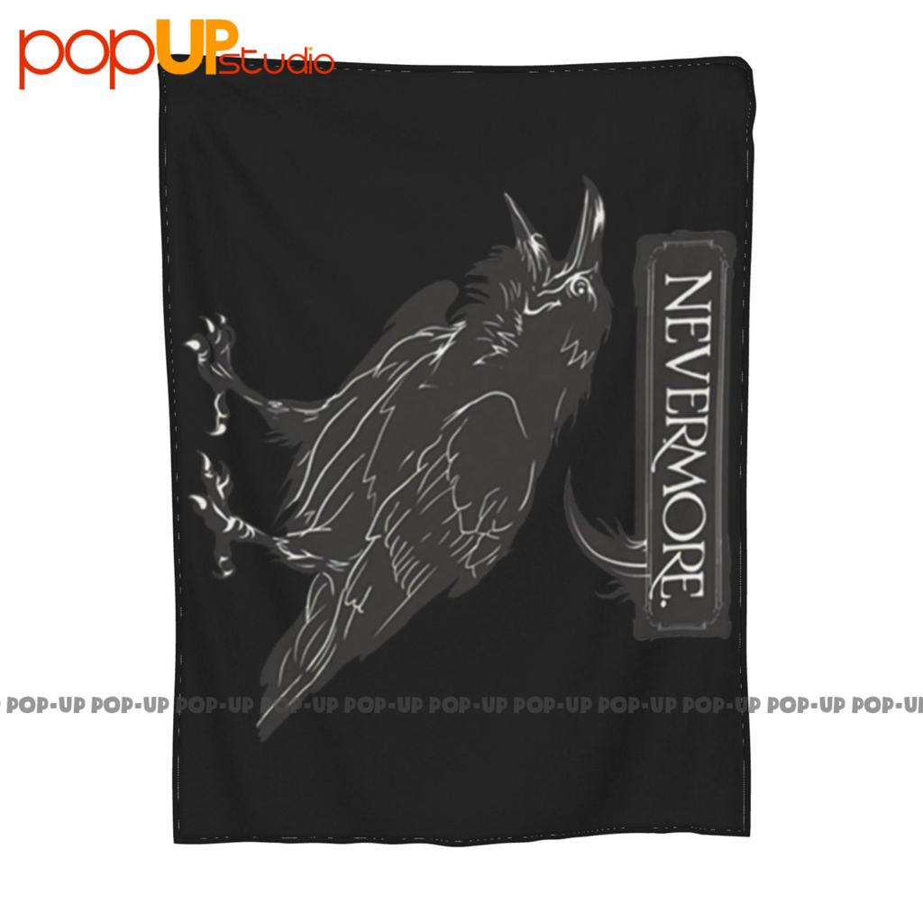Edgar Allan Poe Nevermore Raven Ultra-Soft Blanket Quilt Winter Sofa Cover Bed Covers