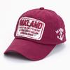 Unisex Washed Cotton Baseball Cap - Multi-Color Letter Embroidered Hat, Fashion Trendy Summer Sun Cap