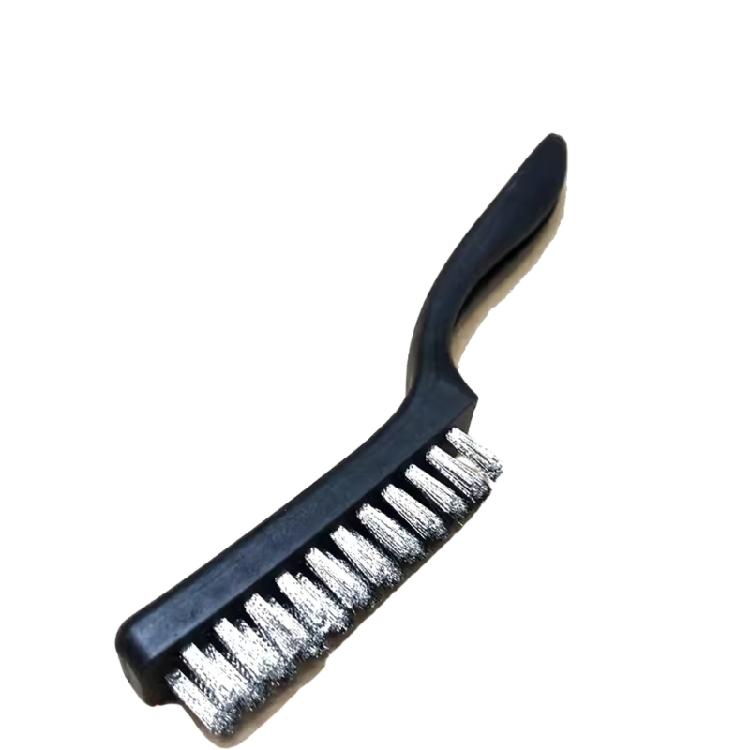 Long Last Rust Remover Cleaning Brush Reinforced Copper/Steel Wire For Bike Automotive Parts And Household Use