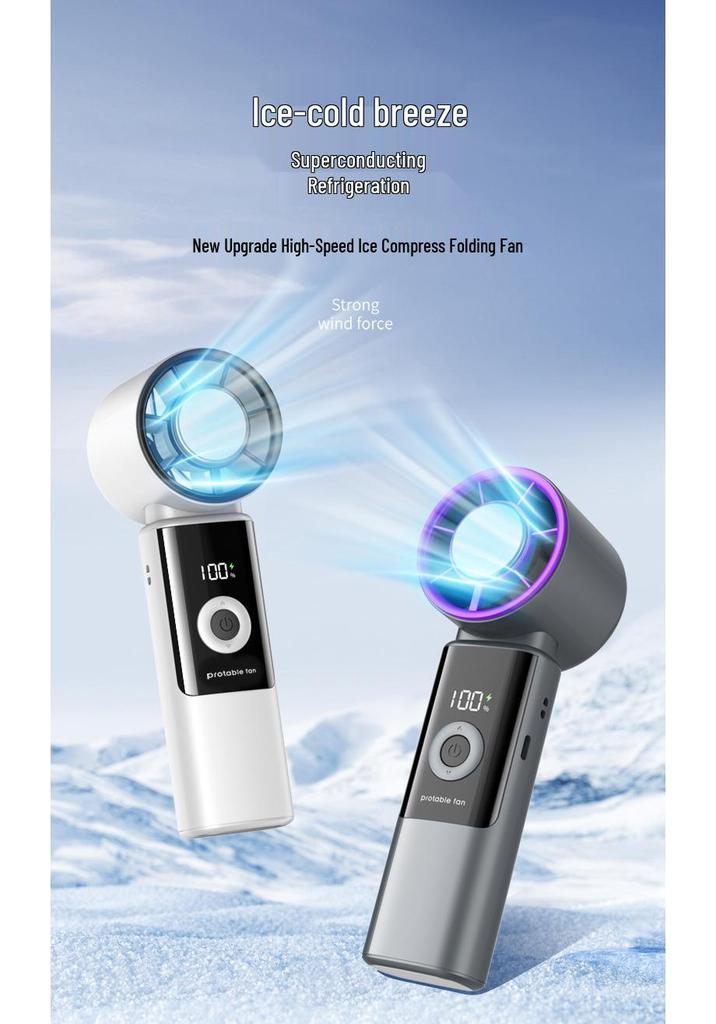 2026 High-Speed Portable Turbine Fan: Outdoor Handheld Cooling