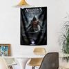 Assassin's Style Wanddeko Wandteppich Kunst Für Haustier-Gedenken Geburtstag Hochzeitsparty Kulisse Familiengeschenk