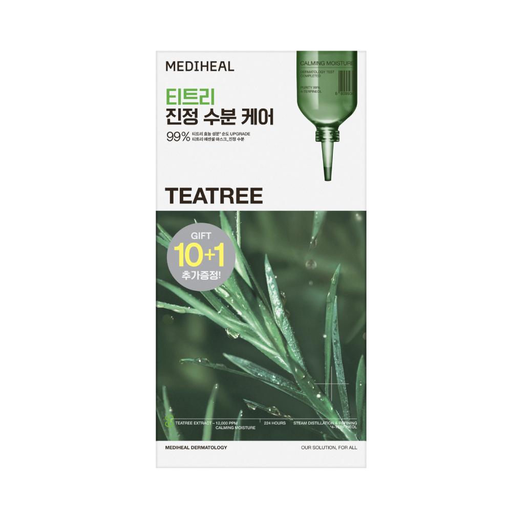 Mediheal Teebaum Essentielle Maskenblatt Beruhigende Feuchtigkeit 11 Stück