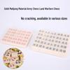 Two Countries Ma Jiang Land Warfare Chess Set - Durable Melamine with Engraved Characters, Available In Small and Large Sizes with Board