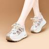 Small Man Thick-soled Height-increasing Forrest Gump Shoes Women's Summer New Mesh Breathable Korean Version Retro Versatile Dad Shoes