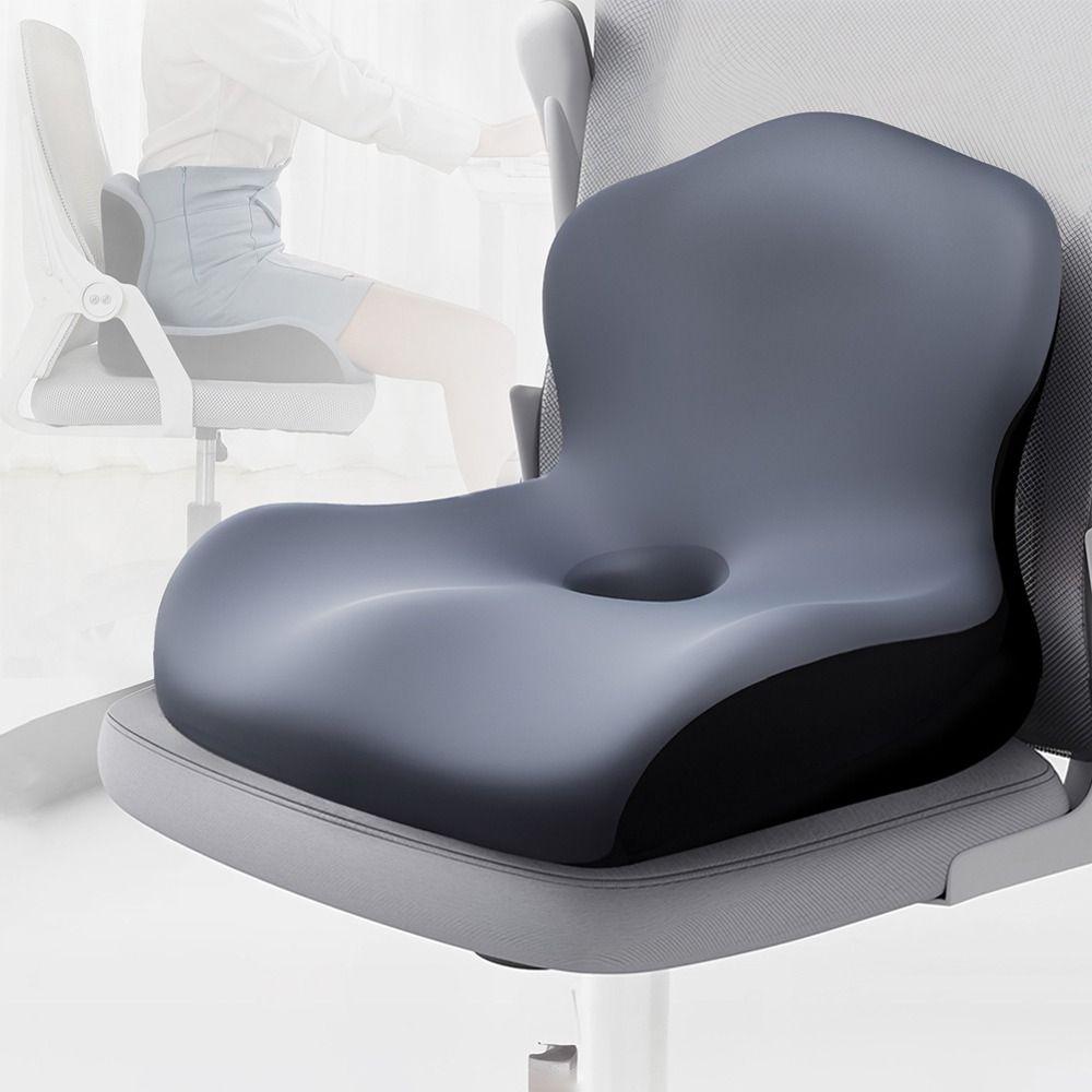 One-piece Office Chair Cushions Ergonomic Soft Lumbar Support Cushion Pressure Relief Car Seat Cushion For Home Office