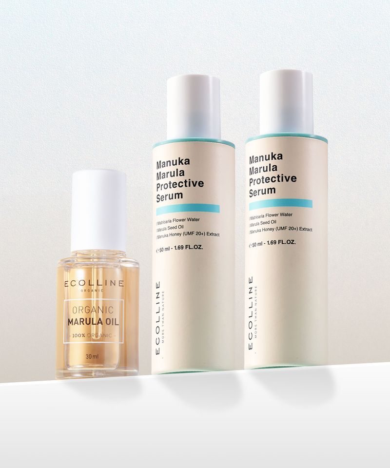 Manuka Marula Protective Serum 2ea + Organic Marula Oil 1ea