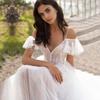 Spring 2025 Elegant One-Shoulder Lace Wedding Dress for Plus Sizes