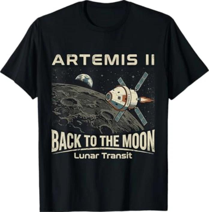 Artemis 2 Orion Spacecraft Back To The Moon Tshirt S