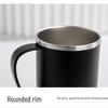 Luxury Stainless Steel Mouthwash & Toothbrush Cup