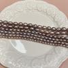 1 String AAA Natural Purple Freshwater Rice Pearls Multi Sizes, 36cm Strand, High Quality Craft Beads for Custom Handmade Jewellery Making