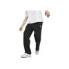 Puma Solid Color Logo Print Drawstring Cotton Side And Back Zipper Pocket Sports Pants Men Pants Black 53769301