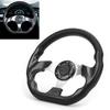 320MM Universelt Bilratt Racing Drift Karbonfiberstil med Hornknapp