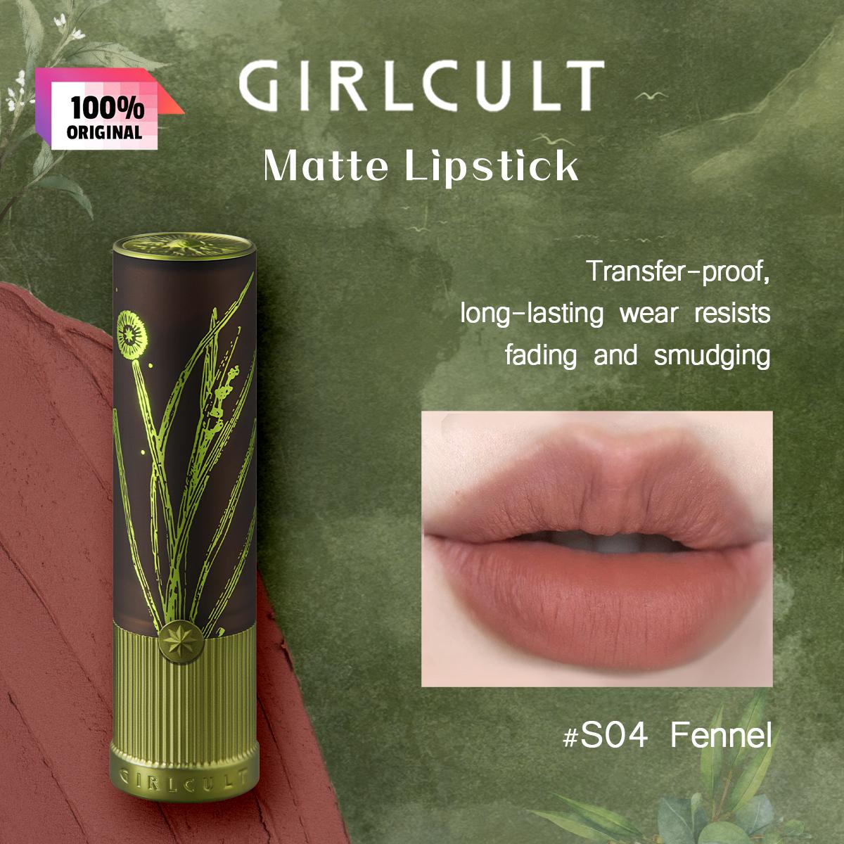 Girlcult Matte Lippenstift 3.5g/0.12oz (7 kleuropties)