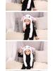 Children's Plush Cartoon Hat with Movable Ears - Luminous Rabbit Design for Parent-Child Matching