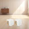 Reliable Filtration 4 Pack of 3 5 Liter Disposable Dust Bags for Use with For BObsweep Dustin and For Orbi Vacuums