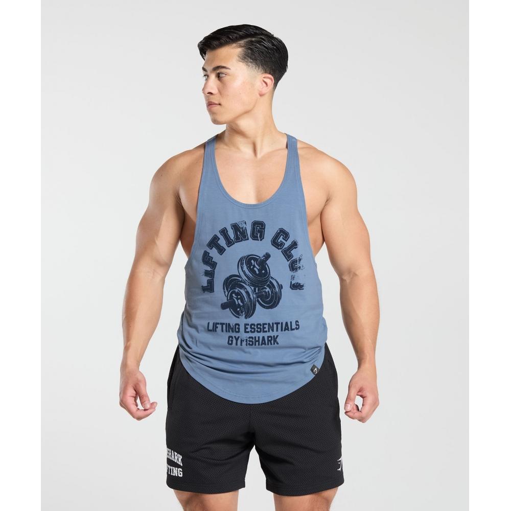 

Гантели GYMSHARK Стрингер Faded Blue A5A4Z UCMG XS