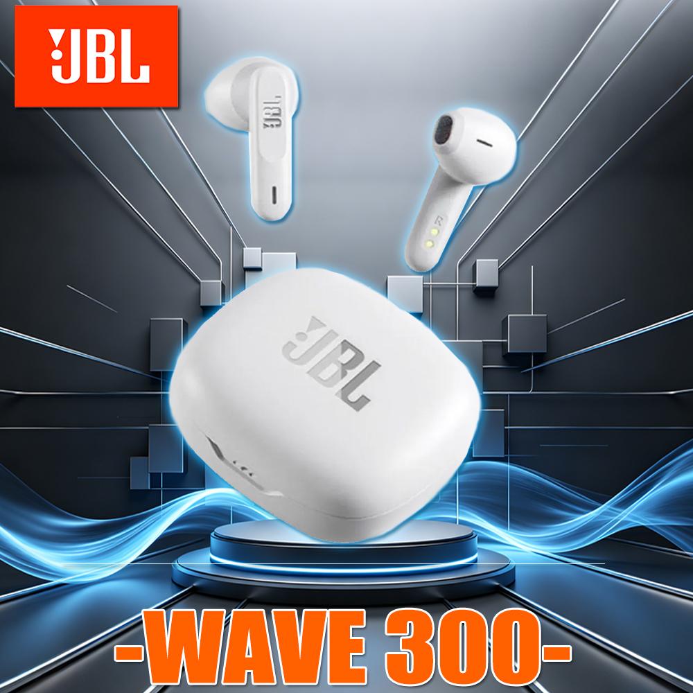 JBL WAVE 300TWS Wireless Bluetooth Headphones, Sports Waterproof Headphones with Subwoofer, High-quality In-ear Music Headphones