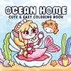Spooky Cutie: Monster Series - Children's Doodling & Coloring Book