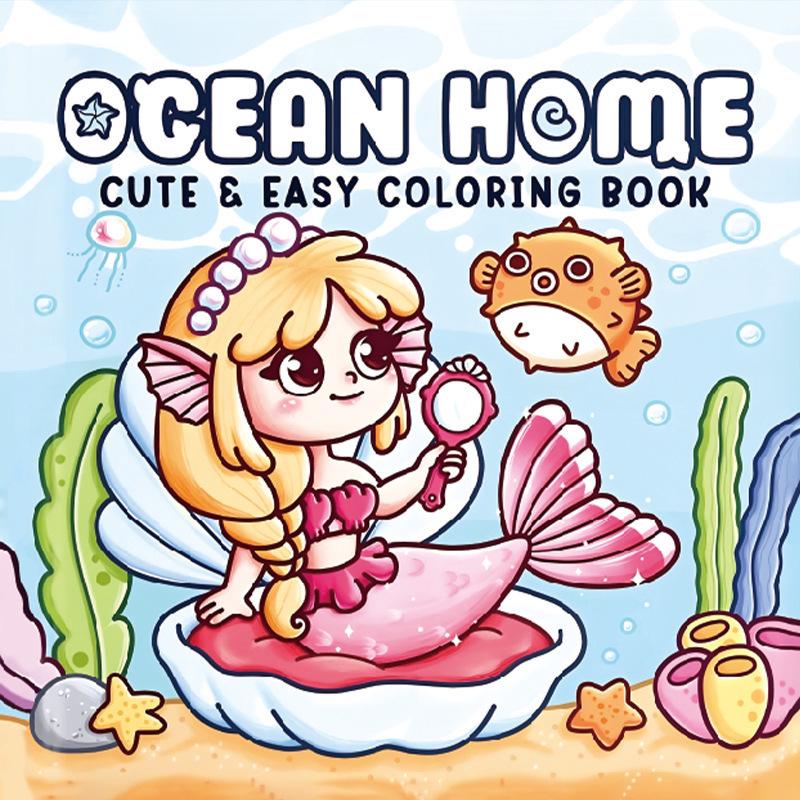 Spooky Cutie: Monster Series - Children's Doodling & Coloring Book