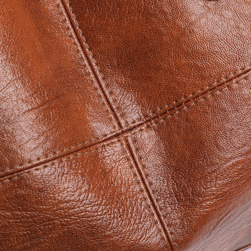 Handbag Women's Large Capacity Shoulder Bag Soft Leather Tote Bag Mother Bag