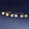 [Sears] Sears Earrings for Women, Diamonds Total 0.3ct, K18PG Pink Gold, Pair, p7844a-whpt-pg