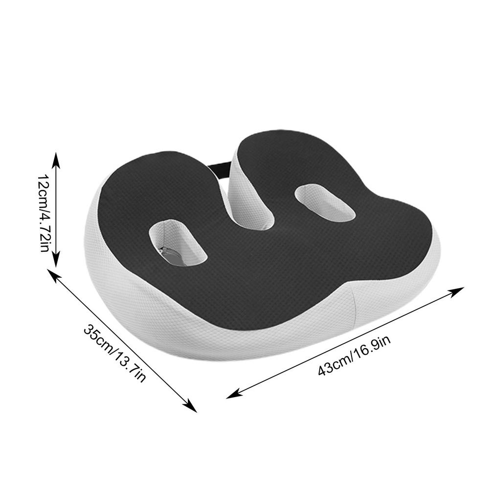 Нескользящая ортопедическая подушка простаты из пены с эффектом памяти для копчика ишиаса облегчение боли удобное кресло автокресло 4620₽