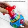 Colorful Luminous UFO Music Gyroscope with Lights and Sound