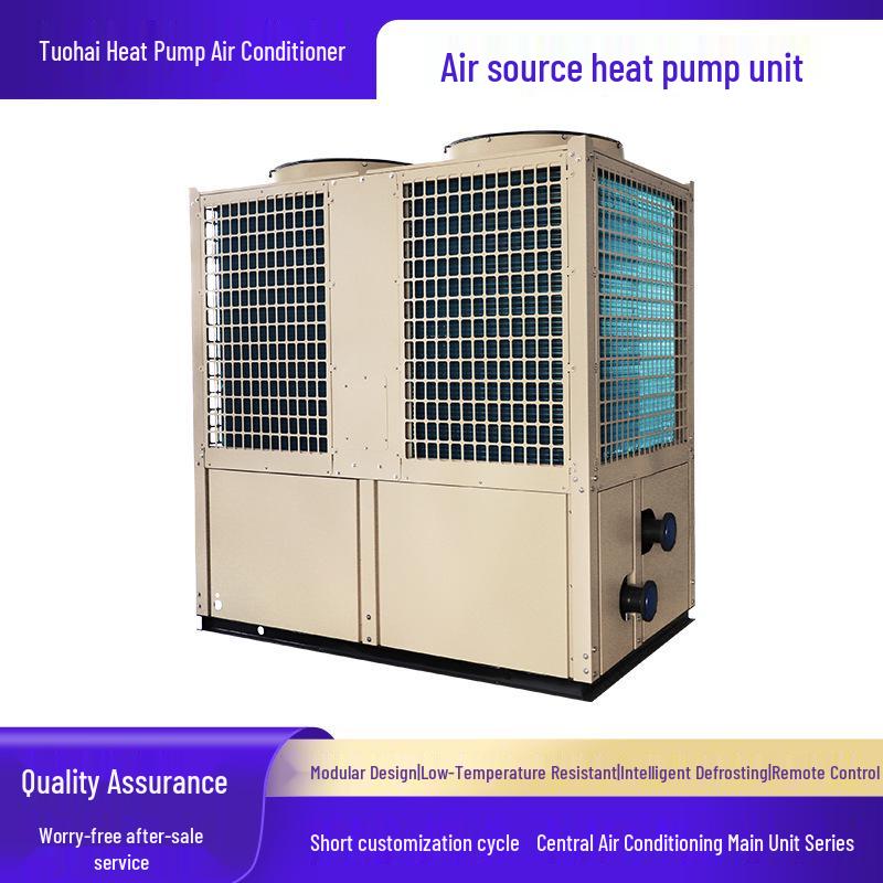 Air Source Heat Pump for Hot Water in Hotels, Offices, and Schools
