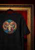 Cosmic Aries Ram T-Shirt, Psychedelic Zodiac Art (Unisex S-4XL) Comfort Colors®