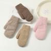 Women's, Full Finger Gloves, Velvet Gloves, Thick Gloves, Couple Gloves, Knitted Gloves, Warm Gloves, Soft, Breathable Gloves