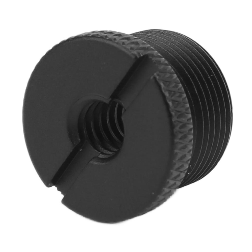 1 4 Inch Female to 5 8 Inch Male Thread Adapter Aluminum Alloy Microphone Screw Adapter