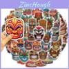 50 Pieces Of Indigenous Mask Graffiti Stickers Unique Decoration For Guitars Notebooks And Suitcases Waterproof Wholesale Stickers