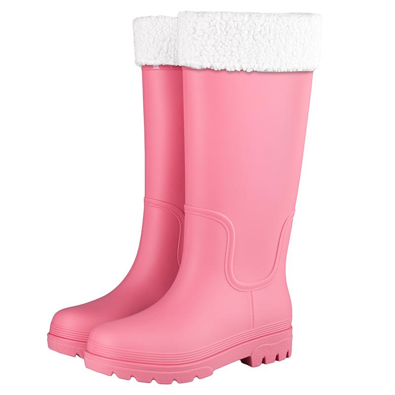 Fashion rain boots cm extra high rain shoes women's water boots waterproof outer wear water shoes long rubber shoes