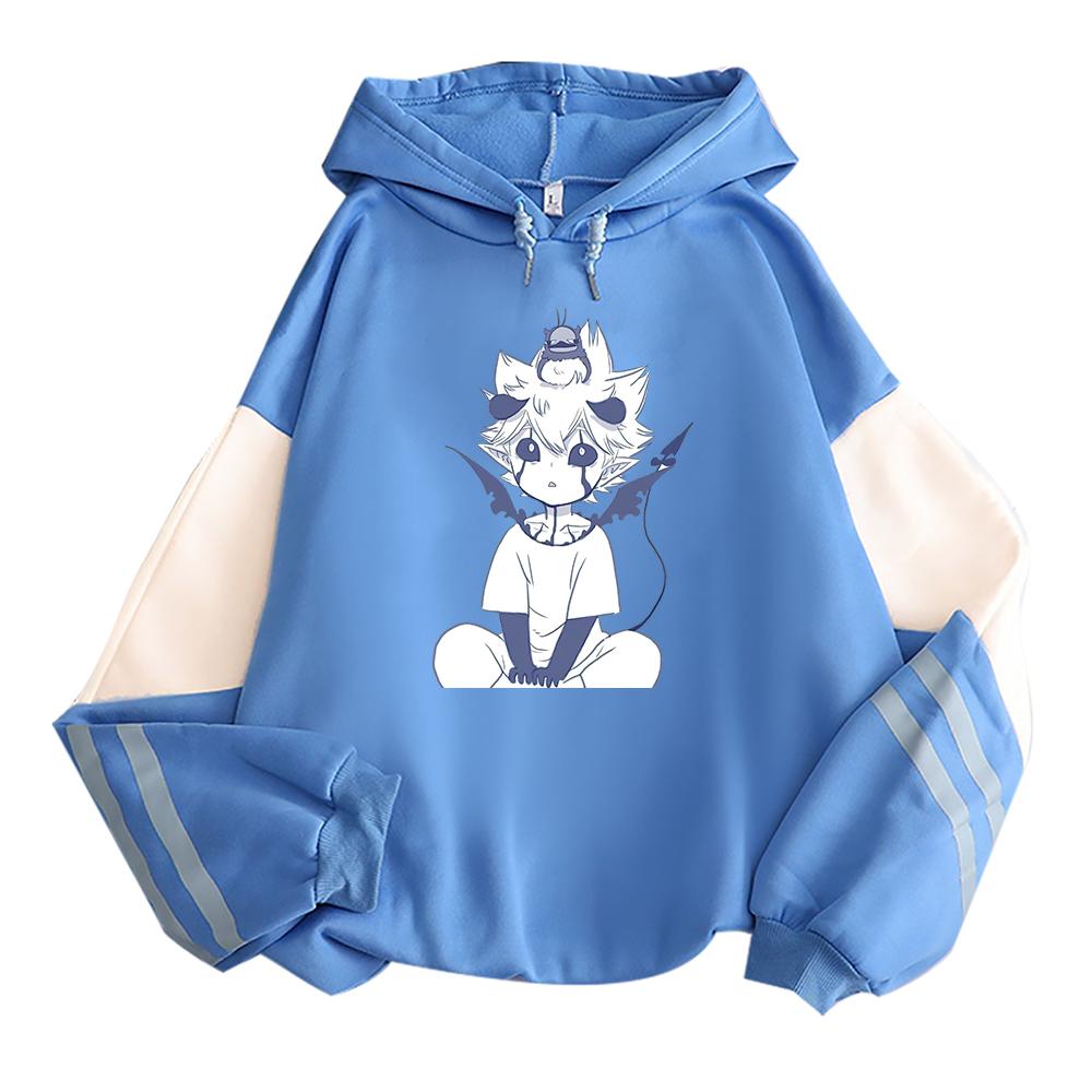 Harajuku Anime Black Clover Nero Printed Hooded Men Women Manga Hoodies Oversized Sweatshirt Harajuku Unisex Trendy Streetwear