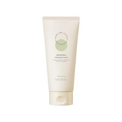 Missha Creamy Latte Reinigungsschaum Grüner Tee, 172 ml, 1 Stück Berühmte koreanische Kosmetik
