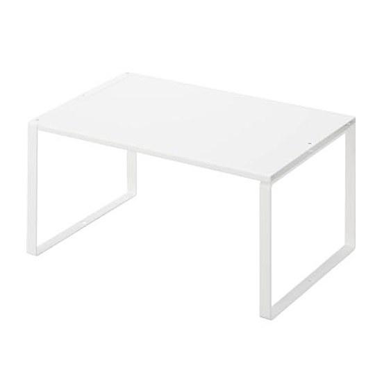 Yamazaki Expandable Storage Shelf White Approximately Plate Kitchen Rack Under Sink 3829