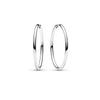 Circle Earrings Zircon Heart Earrings 100% S925 Pure Silver Women's Earrings Jewelry Suitable For Valentine's Day Gifts