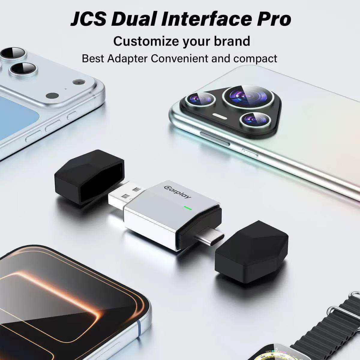 

New Cross-border Wireless CarPlay & Android Auto Adapter: Wired to Wireless Car Interconnection Box