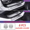 For BYD Sealion 06 EV/DMI 2025 2026 Car Door Sill Guards Protector Threshold Trim Cover Sticker Modification Accessories