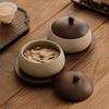 Traditional Chinese Snack Tray Tableware Dried Fruit Plate Coffee Bean Storage Can Pepper Salt Jar Kitchen Storage Home Decor