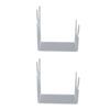 2pcs Acrylic Shofar Stand Clear Transparent Shofar Stand Sturdy Shofar Holder for Home Office Decor