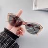 Material Sunglasses Female Cat Eye Shape Uv400 Protection Men Sun Glasses Fashion Trendy Sun Glass For Man